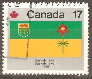 BANDERA  DE  LA  PROVINCIA  DE  SASKATCHEWAN