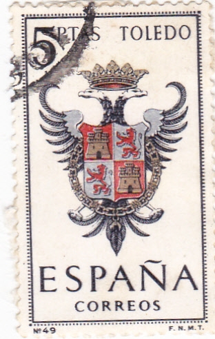 TOLEDO - Escudos de las capitales de provincia españolas (U)