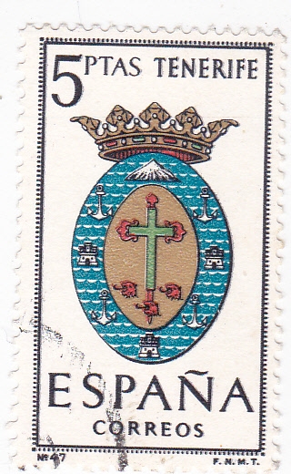TENERIFE - Escudos de las capitales de provincia españolas (U)