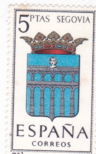 SEGOVIA - Escudos de las capitales de provincia españolas (U)