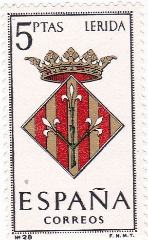 LLEIDA - Escudos de las capitales de provincia españolas (U)