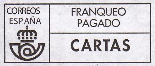 Franqueo Pagado - CARTAS