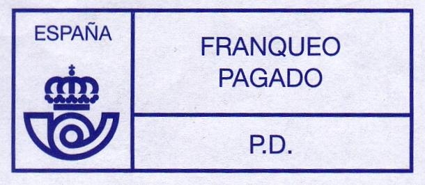Franqueo Pagado - P.D.