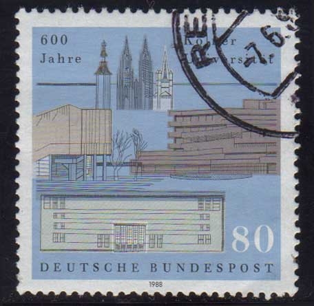 1988 600º Aniversario de la Universidad de Colonia - Ybert:1202