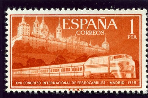 Tren Talgo y Monasterio de San Lorenzo de El Escorial