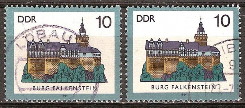 Castillo de Falkenstein en DDR.