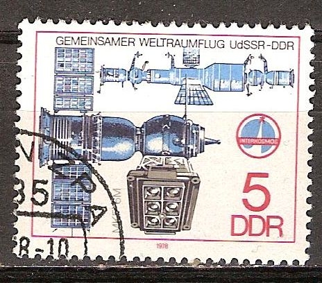 Conjunto vuelo espacial URSS - DDR.