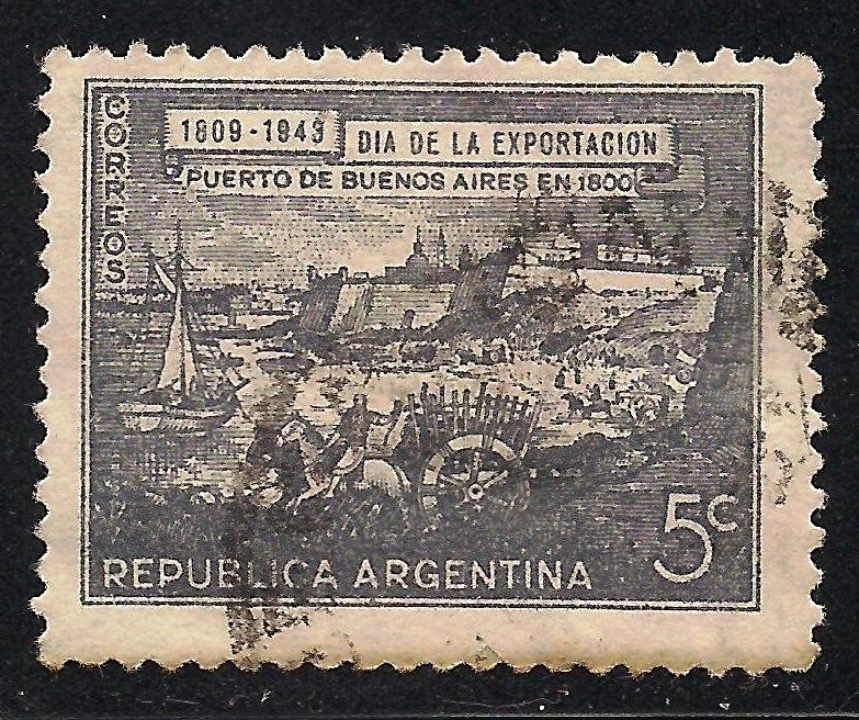 PUERTO DE BUENOS AIRES EN 1800.