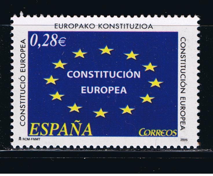 Edifil  4141   Constitución Europea.  