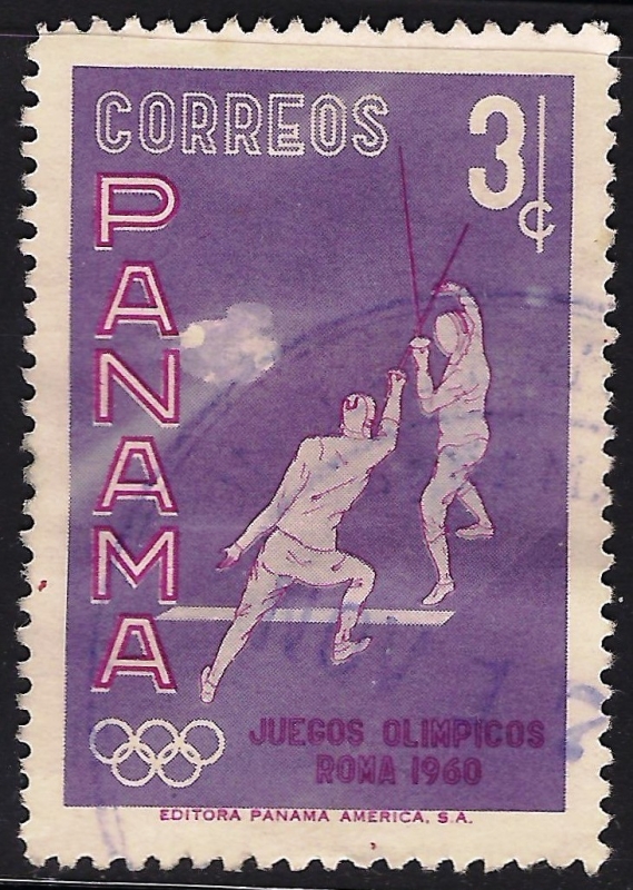 JUEGOS OLIMPICOS ROMA 1960: ESGRIMA.