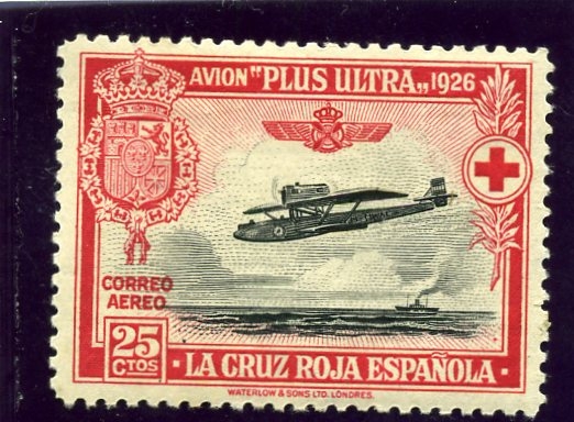 Avión Plus Ultra Travesía Palos-Buenos Aires (Pro Cruz Roja Española)