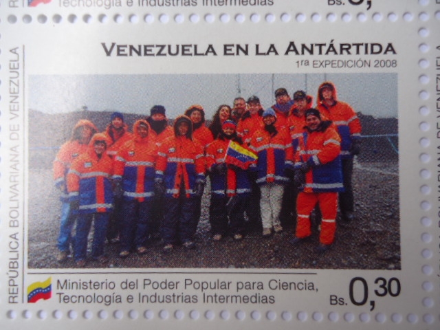 Venezuela en la Antártida- 1ª Expedición 2008- (3de10)