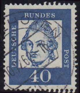 1961-64 Alemanes Célebres. Gotthold Epharim Lessing - Ybert:228