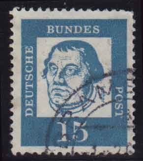 1961-1964 Alemanes célebres. Martin Luther - Ybert:224