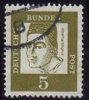 1961-64 Alemanes Célebres. Albertus Magnus - Ybert:220