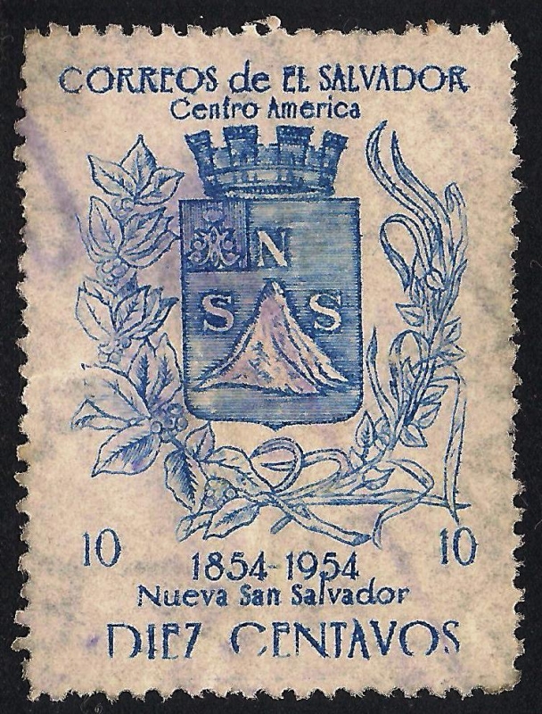 ESCUDO DE ARMAS NUEVA SAN SALVADOR.