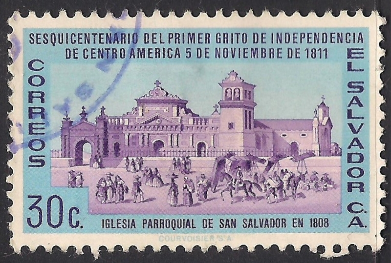 IGLESIA PARROQUIAL DE SAN SALVADOR EN 1808.