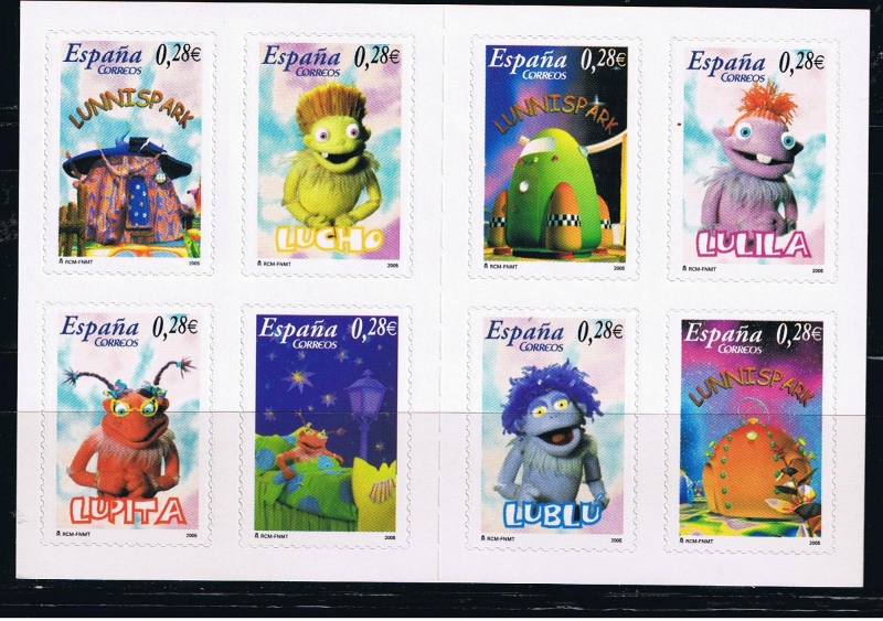 Edifil  4176 C  Para los niños.  Los Lunnis.  