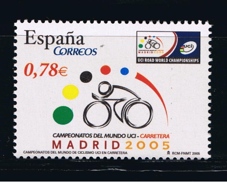 Edifil  4184  Campeonato del Mundo de Ciclismo en carretera.Madrid 20 -25 de Septiembre.  