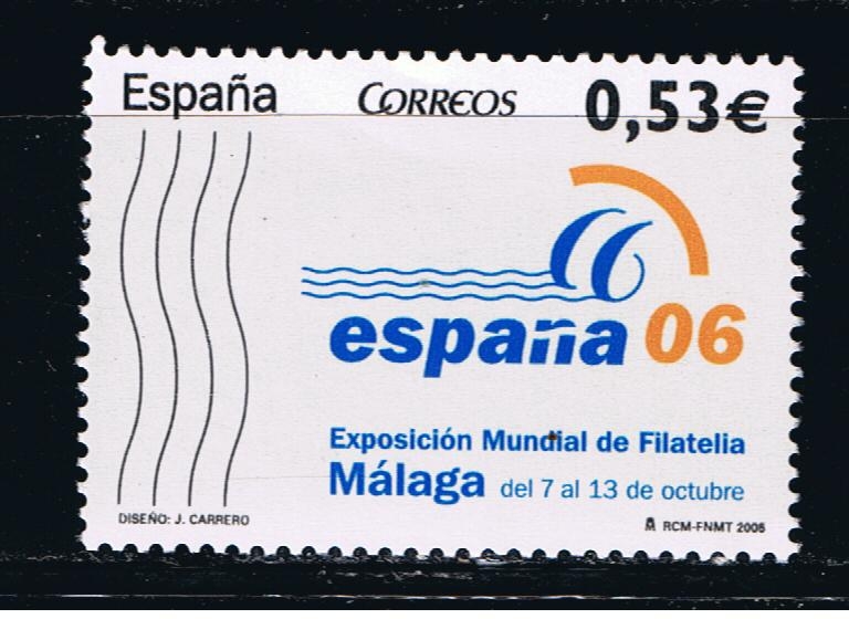 Edifil  4185  Exposición Mundial de Filatelia España 2006. Málaga.  