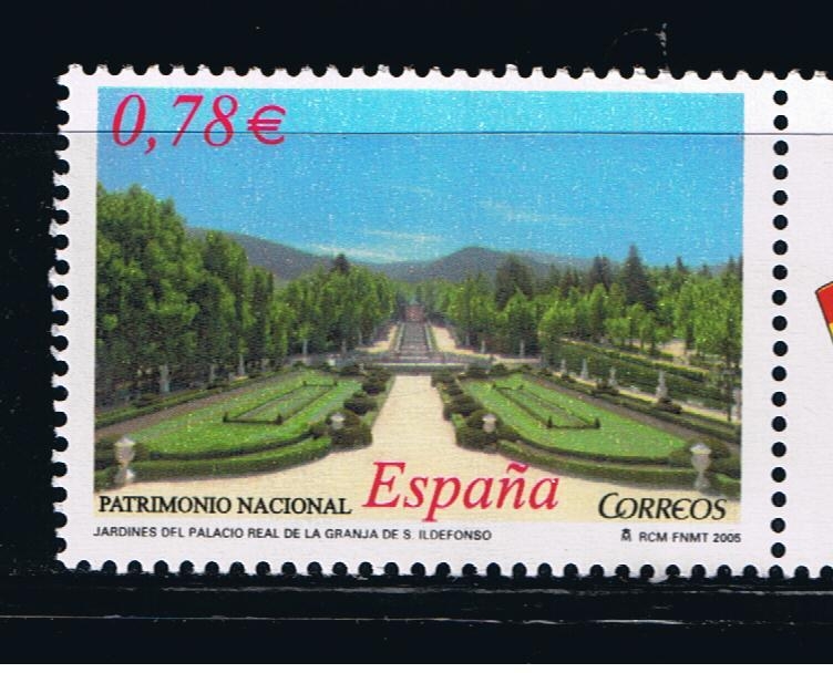 Edifil  4186  Jardines. Emisión conjunta con Irán.  