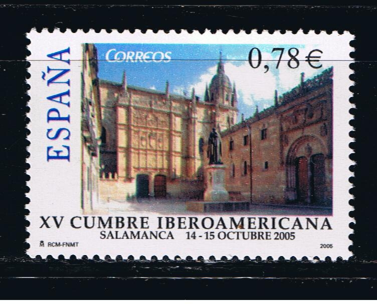 Edifil  4188  XV Cumbre Iberoamericana. Salamanca.  