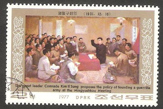 1484 - Actividades revolucionarias de Kim II Sung
