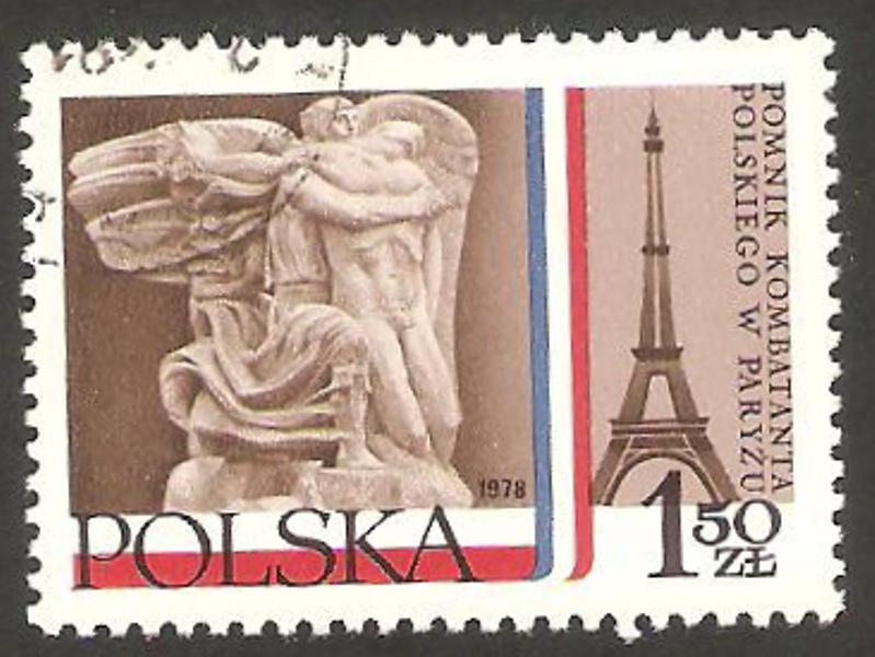 2413 - Monumento a los combatientes polacos, en Paris