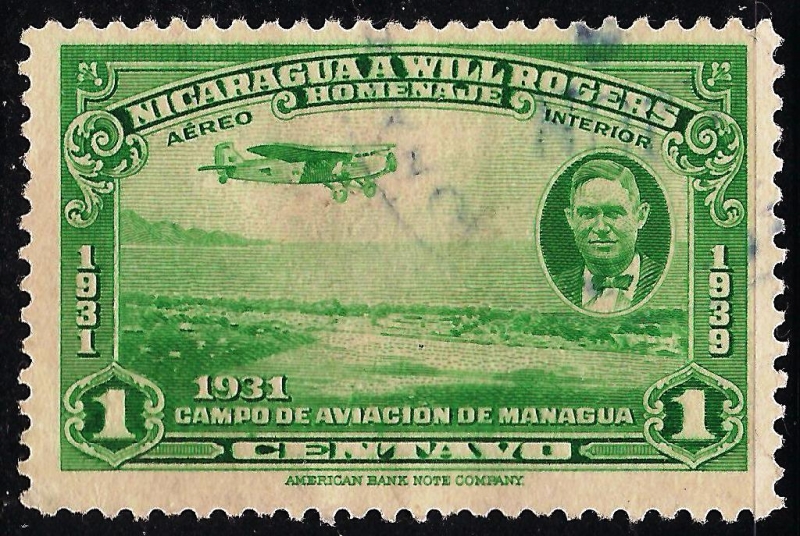 WILL ROGERS Y VISTA DE MANAGUA.