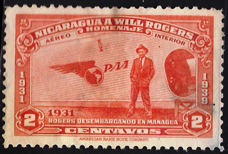 ROGERS DESEMBARCANDO EN MANAGUA.