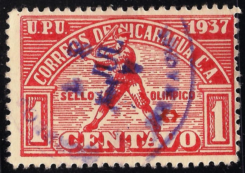 Publicado en beneficio de los Juegos Centroamericanos del Caribe de 1937: Béisbol.