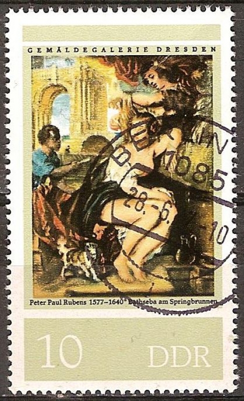 400a Aniv nacimiento de Peter Paul Rubens.Galería de Pinturas de Dresde-DDR.