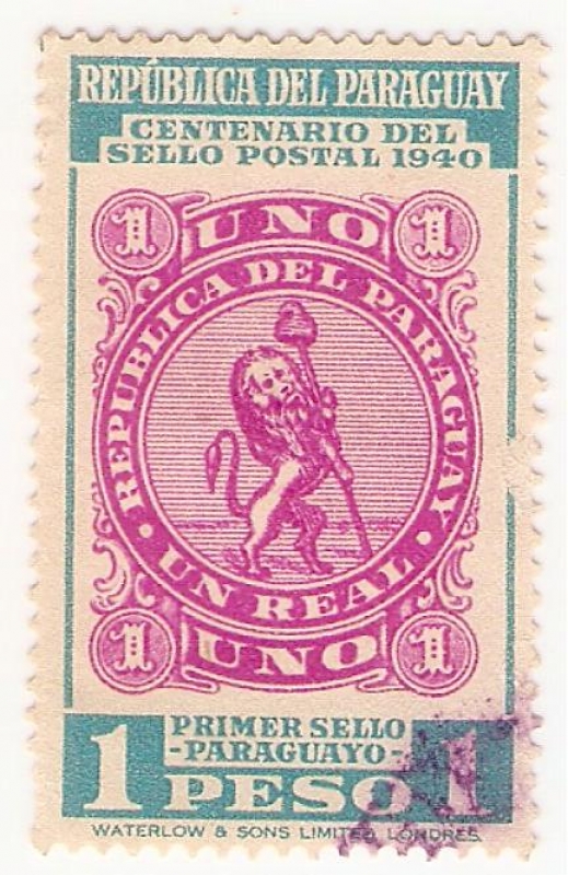 CENTENARIO DEL SELLO POSTAL 1940