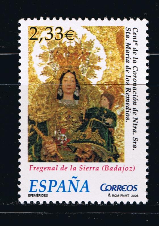Edifil  4235  Centenario de la Coronación de Ntra. Sra. Santa María de los Remedios.  