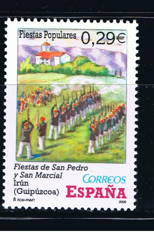 Edifil  4242  Fiestas de San Pedro y San Marcial. Irún ( Guipuzcoa ).  