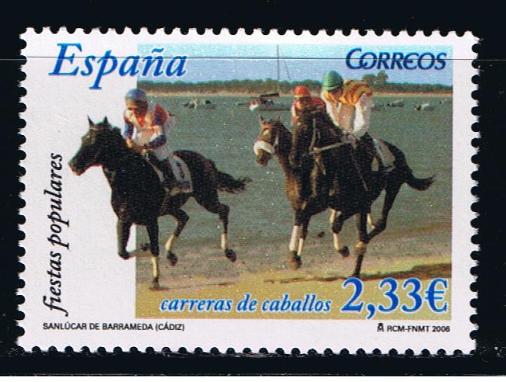 Edifil  4253  Carrerasm de Caballos de Sanlúcar de Barrameda. 