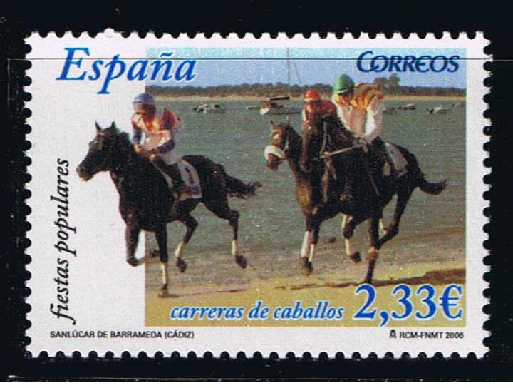 Edifil  4253  Carrerasm de Caballos de Sanlúcar de Barrameda. 
