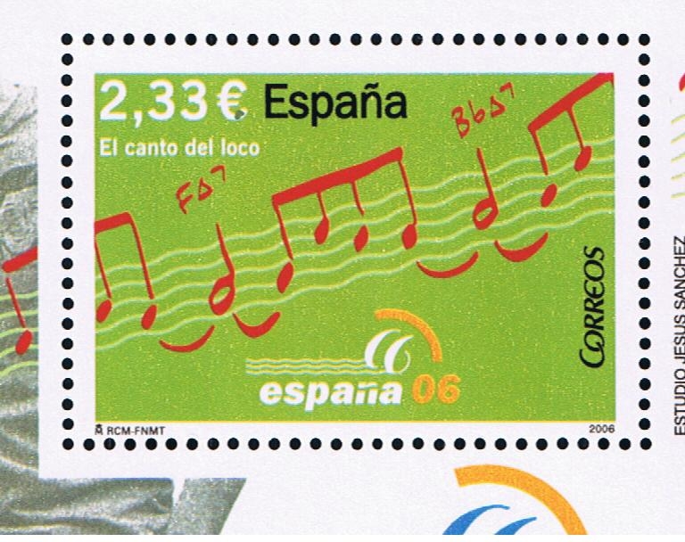 Edifil   4271  Exposición Mundial de Filatelia España 06. Málaga.  