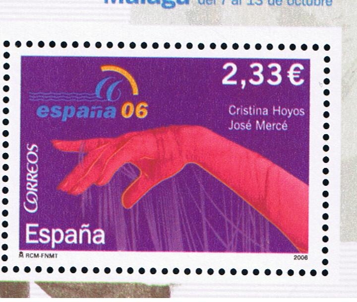 Edifil   4272  Exposición Mundial de Filatelia España 06. Málaga.  