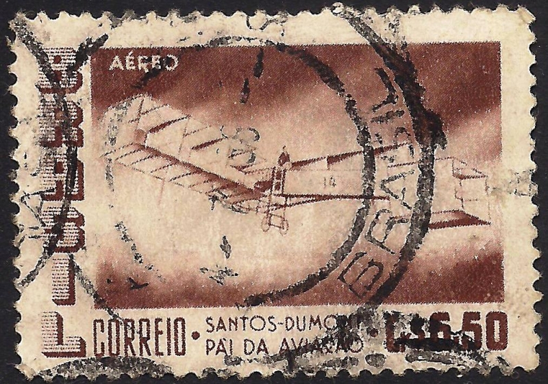 50 Aniversario del 1º vuelo de Santos-Dumont.