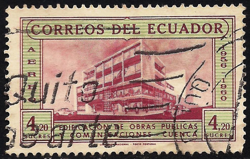 EDIFICACION DE OBRAS PUBLICAS Y COMUNICACIONES - CUENCA.