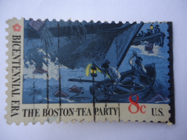Bicentennial Era- The Boston tea Party.