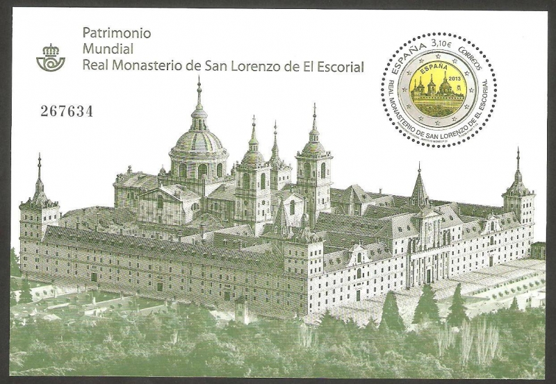 Real Monasterio de San Lorenzo de El Escorial, Patrimonio Mundial