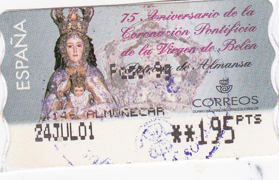 IMAGEN DE LA VIRGEN DE BELEN    (V)