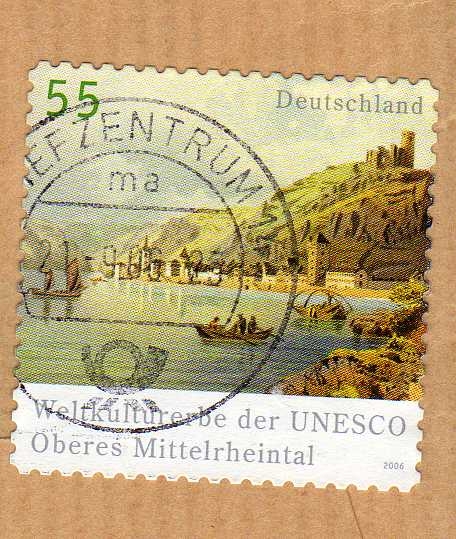 Scott 2378. Río Rhin (UNESCO)
