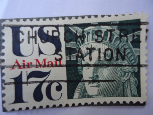 Statue Liberty -La Libertad- Air mail