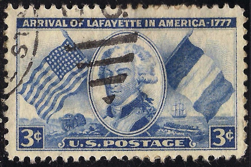175 Aniversario de la llegada de Lafayette en Estados Unidos