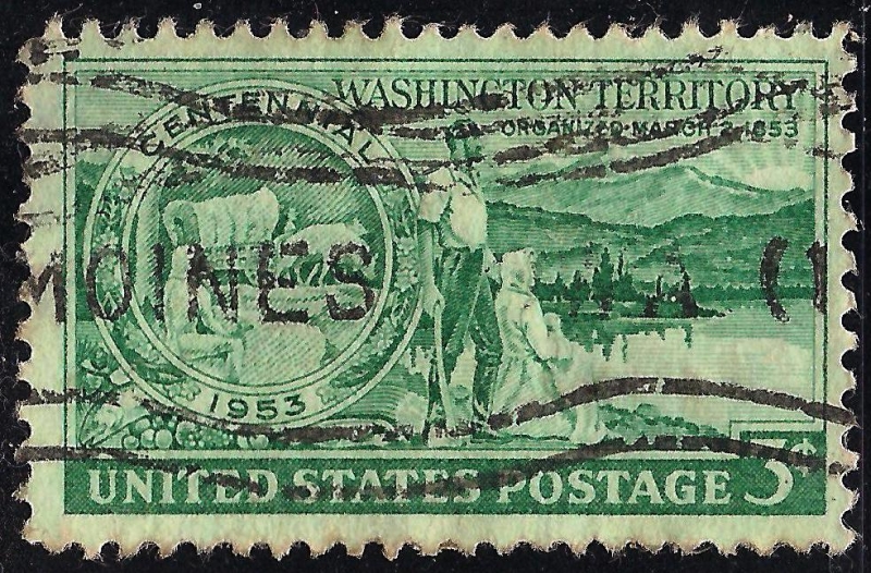 Centenario de la organización del territorio de Washington.