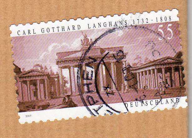 Michel 2634. Carl Gotthard.