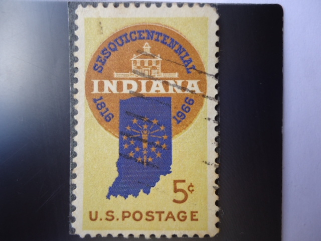 Sesquicentennial Indiana.1816-1966